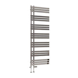 Eastbrook Designer Towel Radiator Eastbrook Leonardo Straight Vertical Heated Towel Rail in Chrome 1800 x 600mm / Dual Fuel