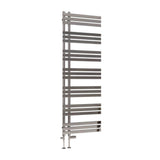 Eastbrook Designer Towel Radiator Eastbrook Leonardo Straight Vertical Heated Towel Rail in Chrome 1800 x 600mm / Central Heating