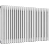 Aquarius Bathrooms Column Radiator Aquarius Foundry Horizontal 3 Column Radiator in White 750mm x 1190mm