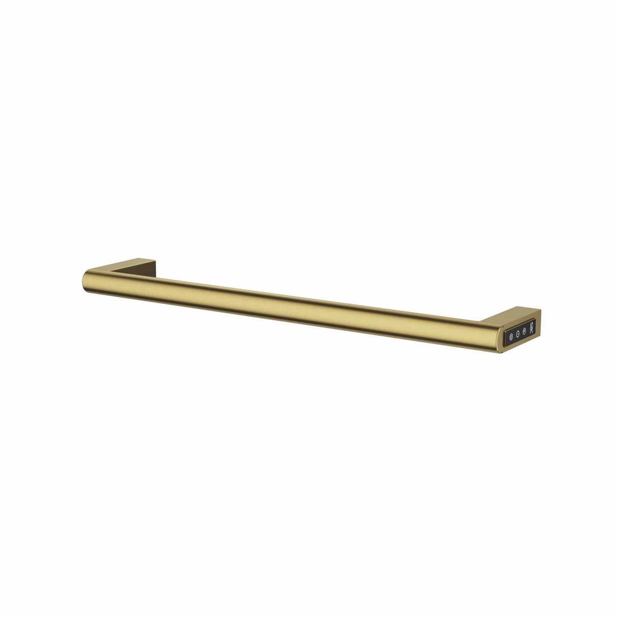JTP Designer Towel Radiator JTP Ora Electric Heated Designer Towel Rail Brushed Brass