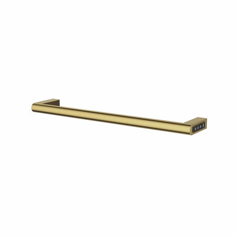 JTP Designer Towel Radiator JTP Ora Electric Heated Designer Towel Rail Brushed Brass
