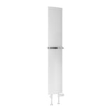 Reina Flat Panel Radiator Reina Picoli Aluminium Central Heating Vertical Radiator White / 1500 x 280mm