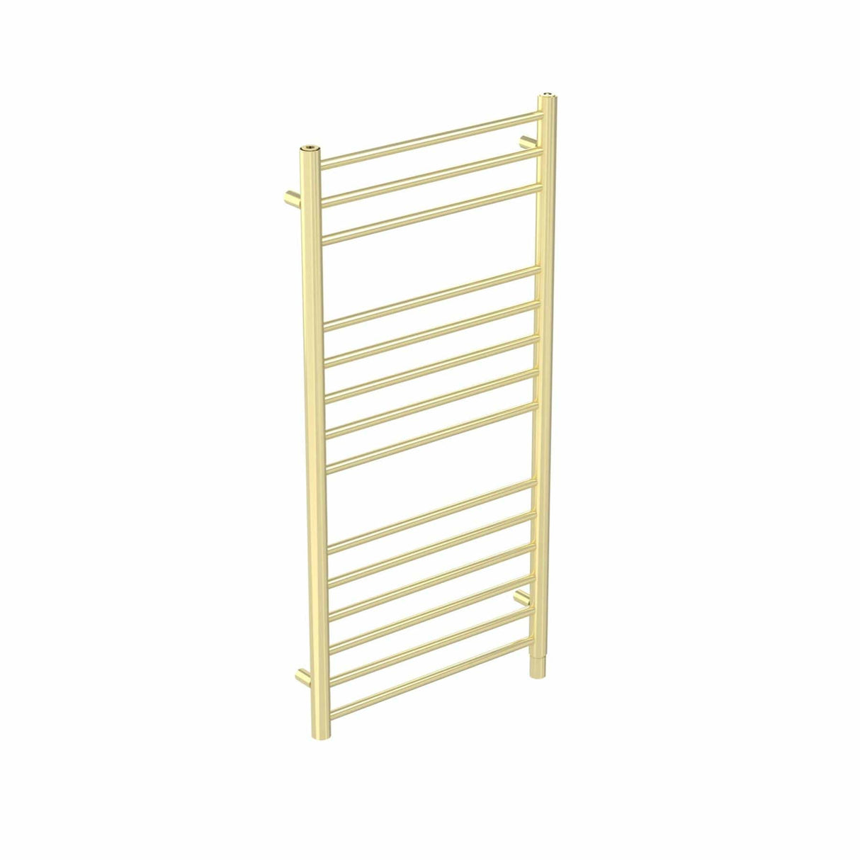 Saneux Ladder Rail Saneux Ember Straight Vertical Electric Towel Rail Brushed Brass