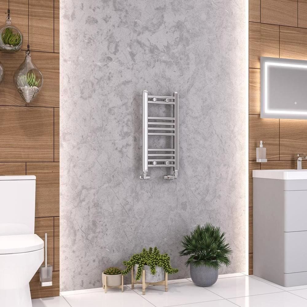 Eastbrook Wendover Straight Heated Towel Rail in Chrome
