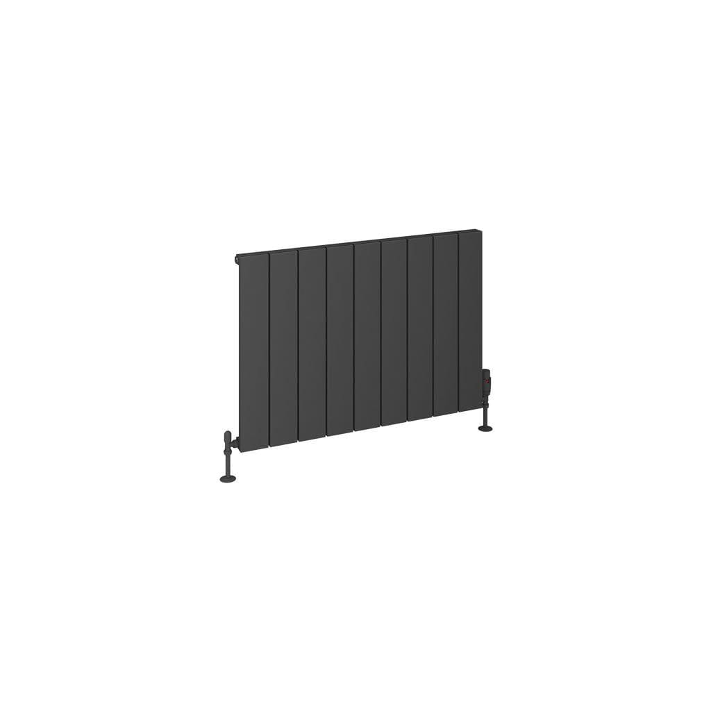 Eastbrook Eastbrook Rosano Straight Horizontal Aluminium Radiator  in Matt White