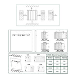 Reina Panel Radiator Reina Maia Wi-Fi Enabled Electric Horizontal Panel Radiator in White