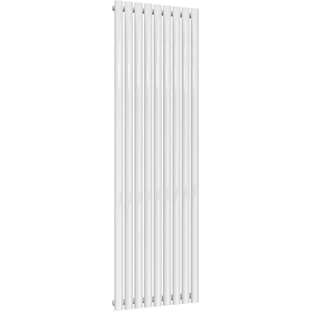 Aquarius Bathrooms Column Radiator Aquarius Athens Single Vertical Column Radiator in White 1800 x540mm