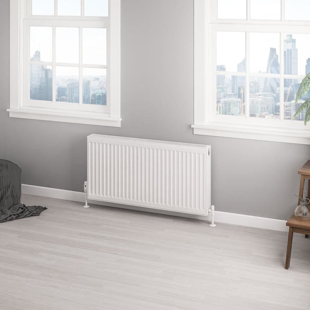Aquarius Type 22 Compact Panel Radiator in Gloss White