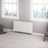 Aquarius Type 22 Compact Panel Radiator in Gloss White