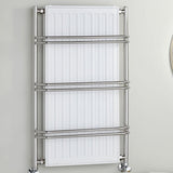 Vogue Designer Towel Radiator Vogue Nexus III Straight Designer Towel Radiator - 900 x 525mm - Chrome Electric Only