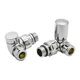 Totally Rads Radiator Valve Reina Crova Manual Radiator Corner Valves Chrome