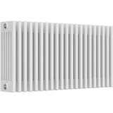 Aquarius Bathrooms Column Radiator Aquarius Foundry Horizontal 6 Column Radiator in White 500mm x 965mm