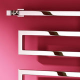 Reina Designer Towel Radiator Reina Serpe S-Shaped Central Heating Towel Radiator