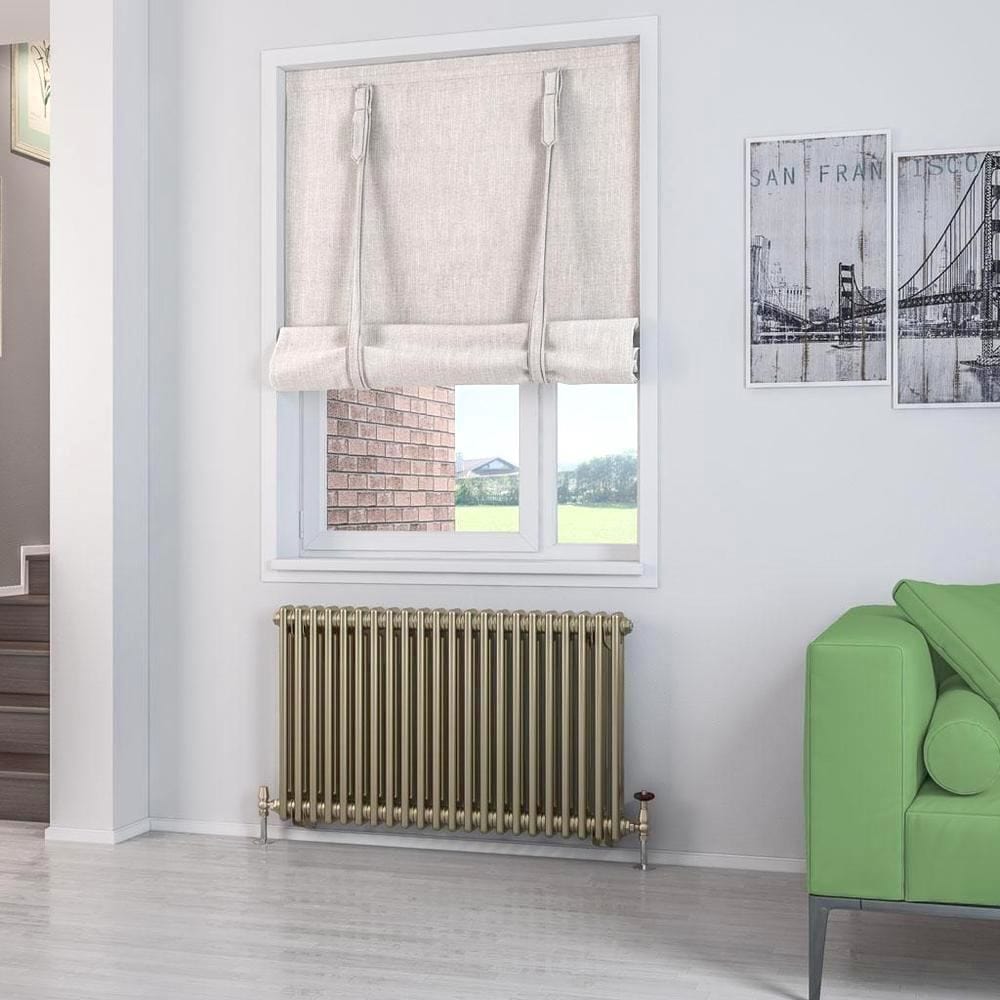Eastbrook Column Radiator Eastbrook Rivassa Traditional 2 Column Radiator in Bronze Effect 600 x 1010 / Electric Only