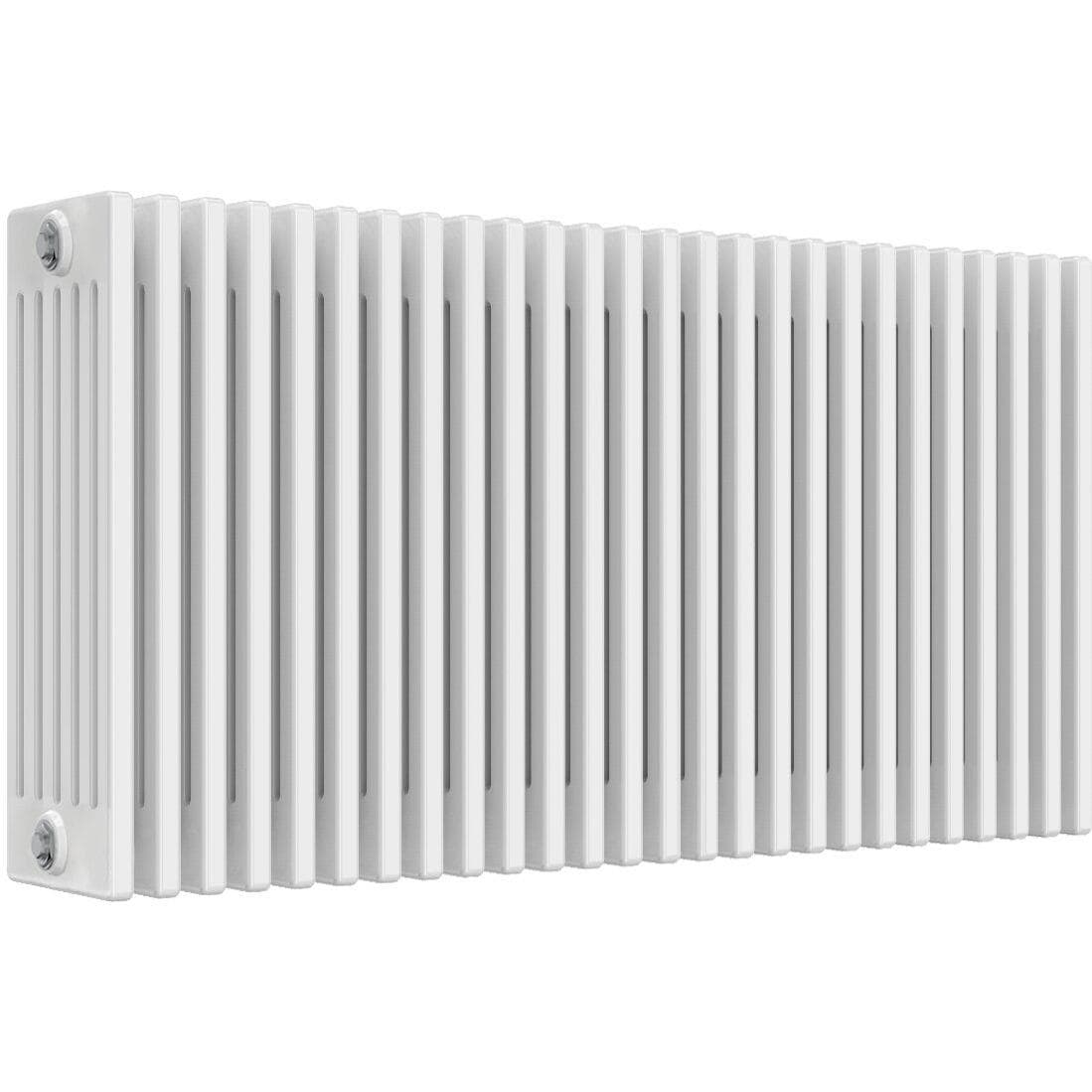 Aquarius Bathrooms Column Radiator Aquarius Foundry Horizontal 6 Column Radiator in White 600mm x 1190mm