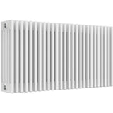 Aquarius Bathrooms Column Radiator Aquarius Foundry Horizontal 6 Column Radiator in White 600mm x 1190mm