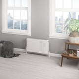 Aquarius Type 22 Compact Panel Radiator in Gloss White