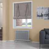 Eastbrook Column Radiator Eastbrook Rivassa Traditional 2 Column Radiator in Chrome Effect 600 x 833 / Dual Fuel