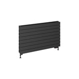 Eastbrook Wendover Curved Vertical Heated Towel Rail in White