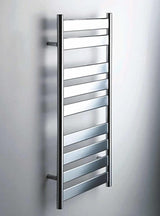 Redroom Designer Towel Radiator Redroom Azor Straight Vertical Designer Towel Rail in Chrome