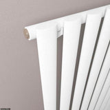 Eastbrook Panel Radiator Eastbrook Tunstall Straight Horizontal Designer Radiator in Matt White