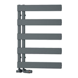 Reina Ladder Rail Reina Carpena Central Heating Aluminium Towel Rail Anthracite / 710 x 500mm