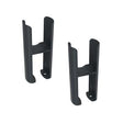 Totally Rads Eastbrook Rubano Radiator Feet (Pair) Matt Anthracite