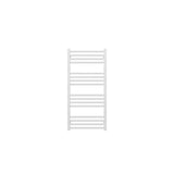 Crosswater Ladder Rail Crosswater MPRO Designer Vertical Towel Radiator in Matt White 900 x 430mm / Dual Fuel