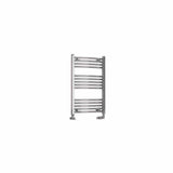 Eastbrook Wendover Curved Vertical Heated Towel Rail in White