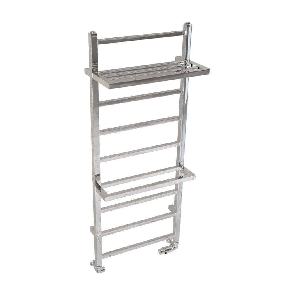 Eastbrook Designer Towel Radiator Eastbrook Launton Straight Vertical Heated Towel Rail in Chrome