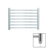 JIS Ladder Rail JIS Sussex Buxted Horizontal Stainless Steel Heated Towel Rail Polished Chrome / Electric Only