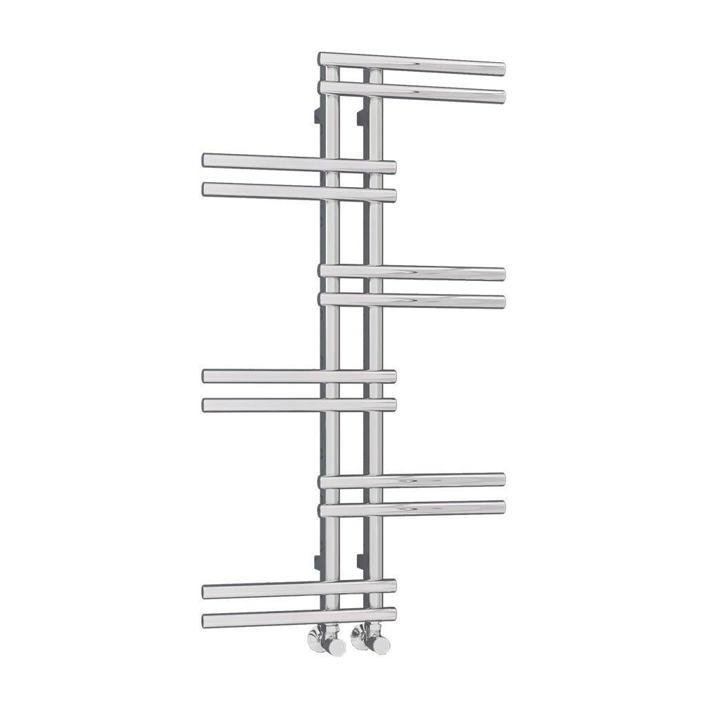 Eastbrook Pesaro Straight Vertical Heated Towel Rail in Chrome