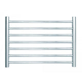 JIS Ladder Rail JIS Sussex Buxted Horizontal Stainless Steel Heated Towel Rail Polished Chrome / Central Heating