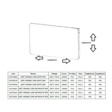 Reina Flat Panel Radiator Reina Odet Ceramic Core WiFi Electric Radiator