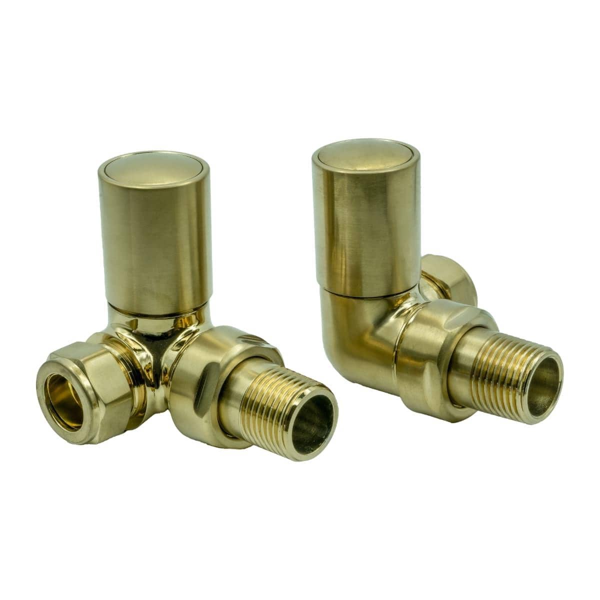 Totally Rads Radiator Valve Reina Crova Manual Radiator Corner Valves Brushed