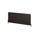 Aquarius Bathrooms Type 22 Aquarius Type 22 Compact Panel Radiator in Matt Black